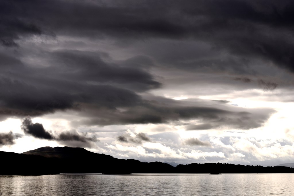 Loch Lomond sky by christophercox