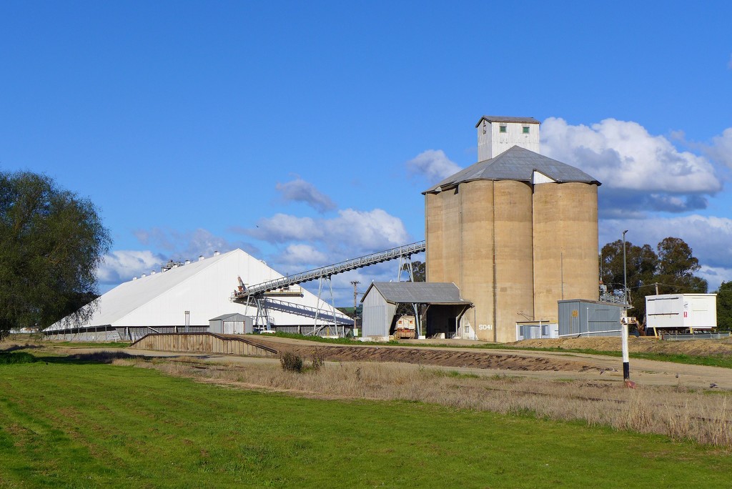 Grain silos by leggzy
