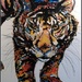 Tiger painting by loey5150