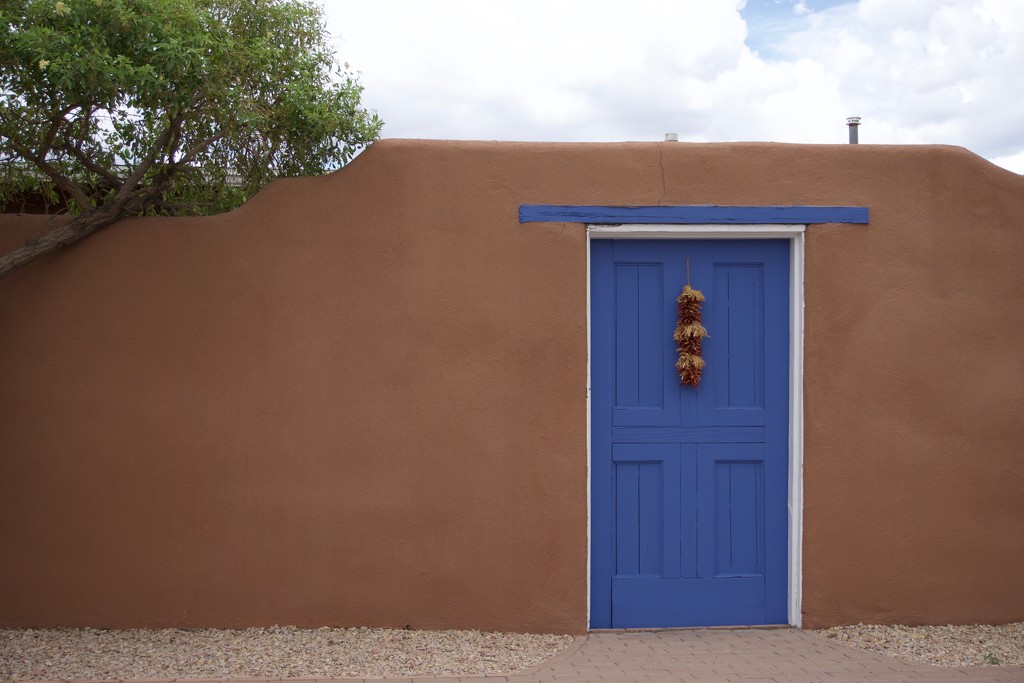Blue door by eudora