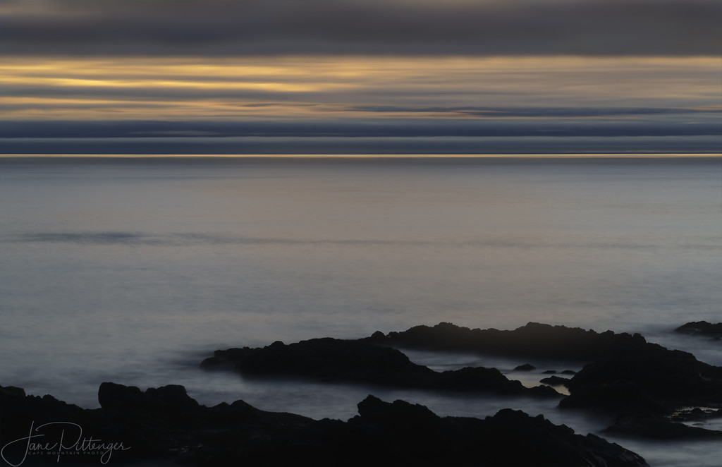 Yachats After the Sun Went Down by jgpittenger