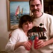 Mom and Dad with new year's drinks 1-1-11 by sfeldphotos