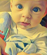 2nd Sep 2017 - My blue eyed boy
