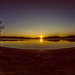 Sunset with fisheye by elisasaeter