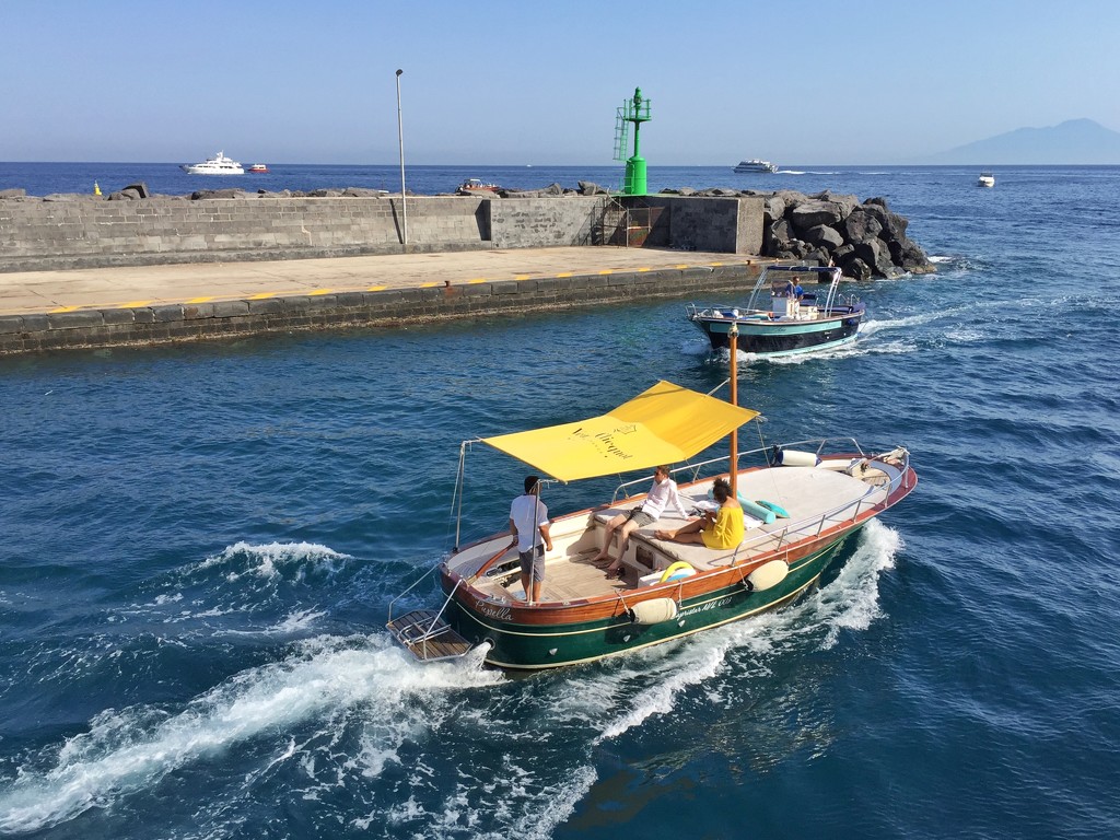 Little boats in Capri. by cocobella