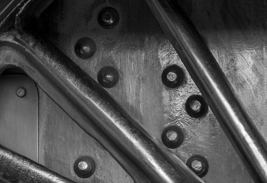 Composition with rivets by dulciknit