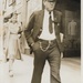 Pop in his streetcar driver's uniform by margonaut