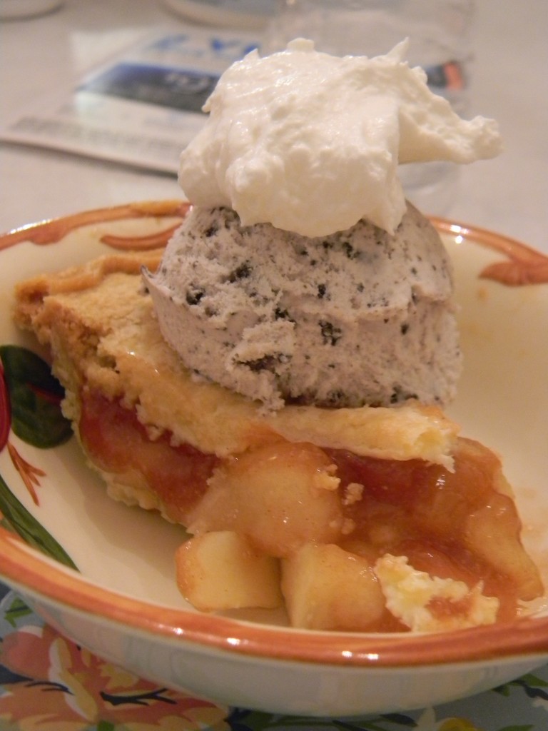 Apple Pie and Oreo Ice Cream  by sfeldphotos