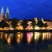 Lubeck at Night by harbie