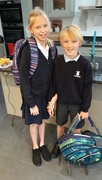 5th Sep 2017 - Emily and Oscar - First Day Back at School