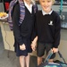 Emily and Oscar - First Day Back at School by susiemc