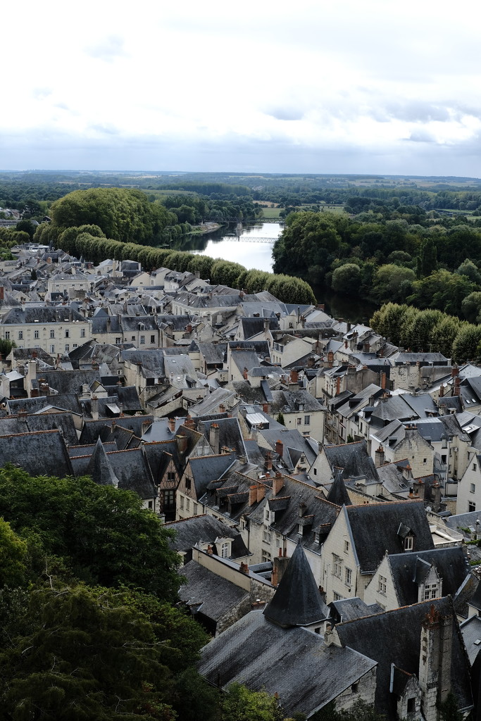 NF-SOOC-2017 - Day 5: Aerial view of Vieux Chinon... by vignouse