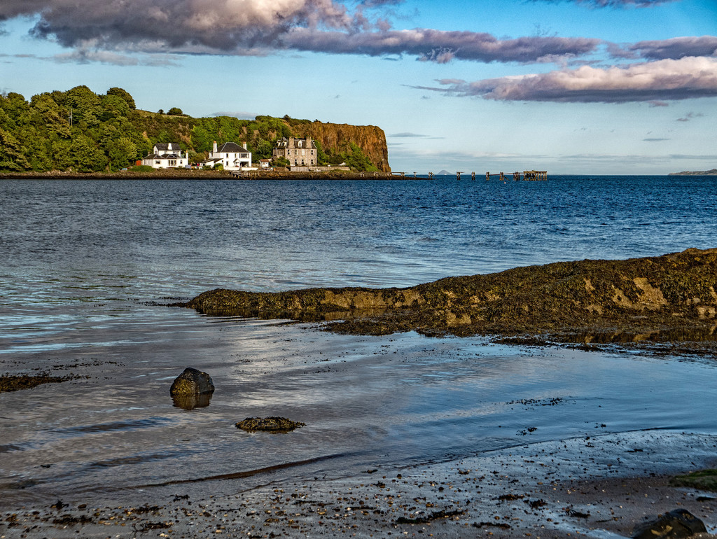 Looking across to Hawkcraig Point by frequentframes