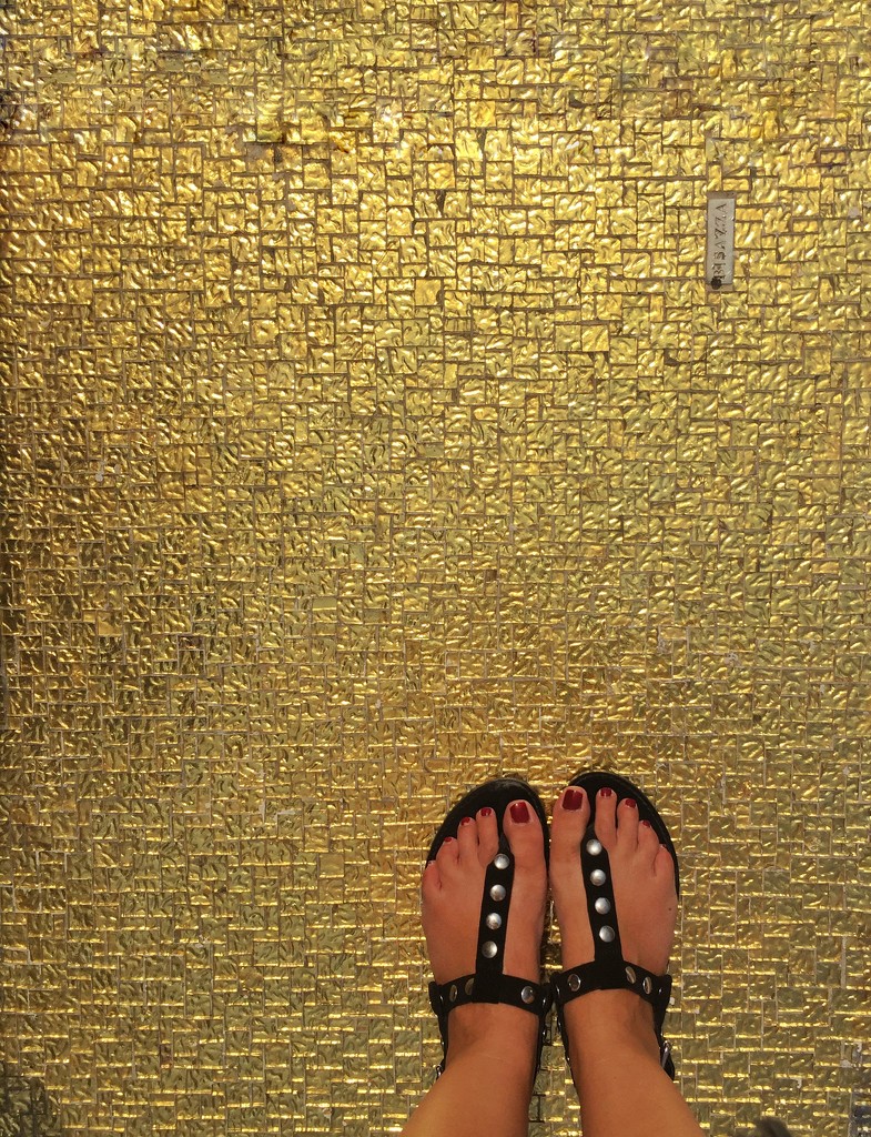 Shoefie and gold by cocobella
