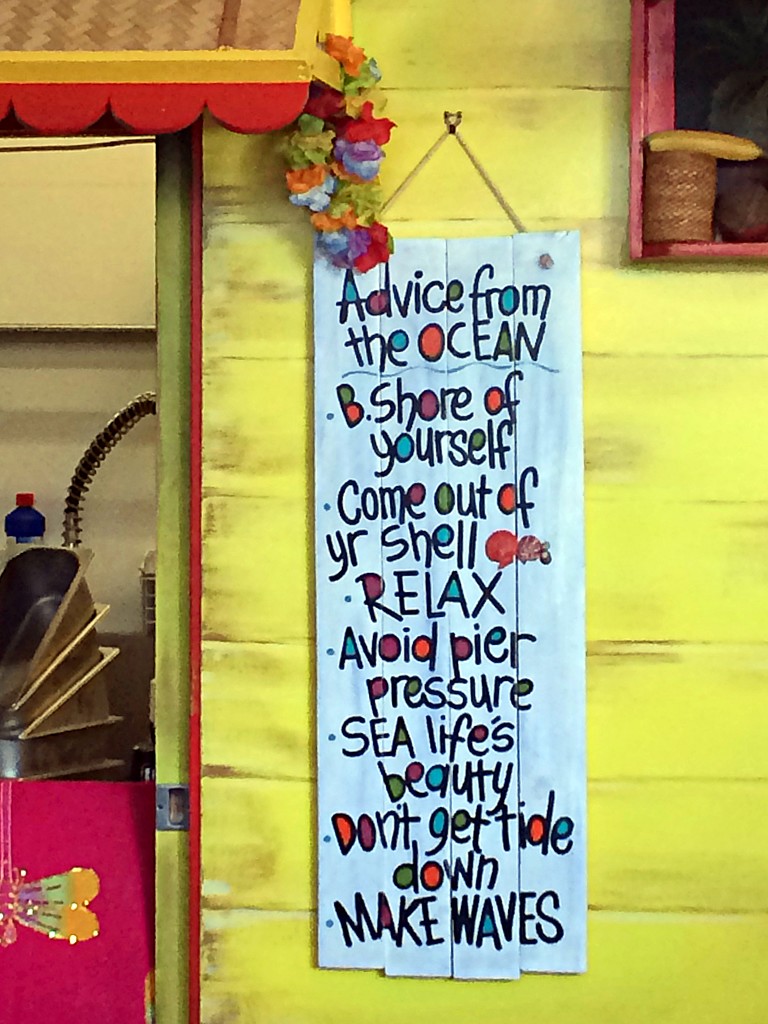 Advice from the ocean by kiwinanna