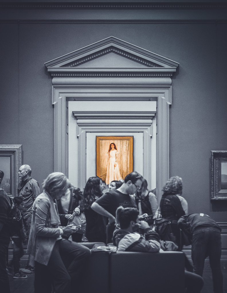 Girl in the Museum by rosiekerr