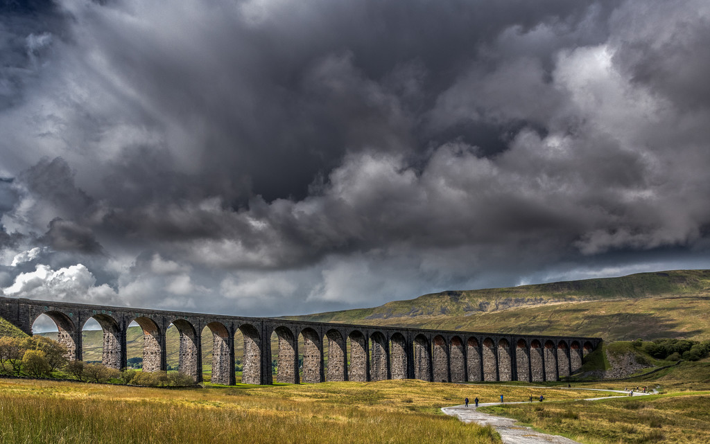 Ribblehead cloudburst by inthecloud5