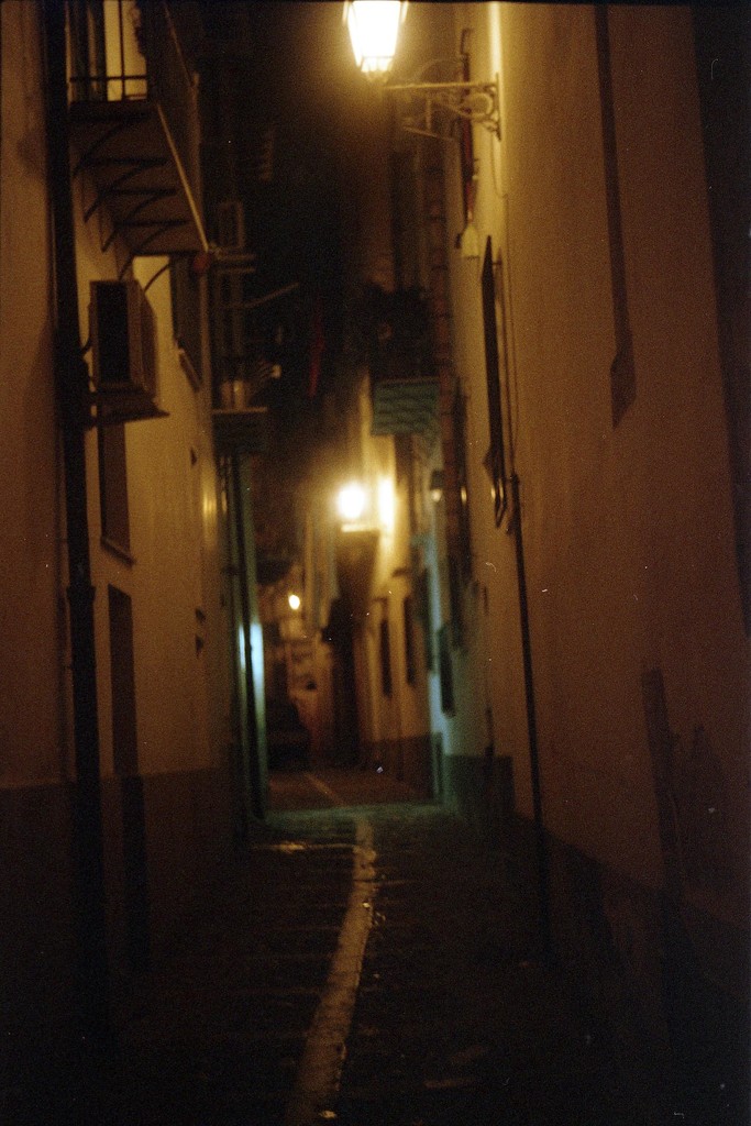 9.08 Palermo - Alley at night by domenicododaro