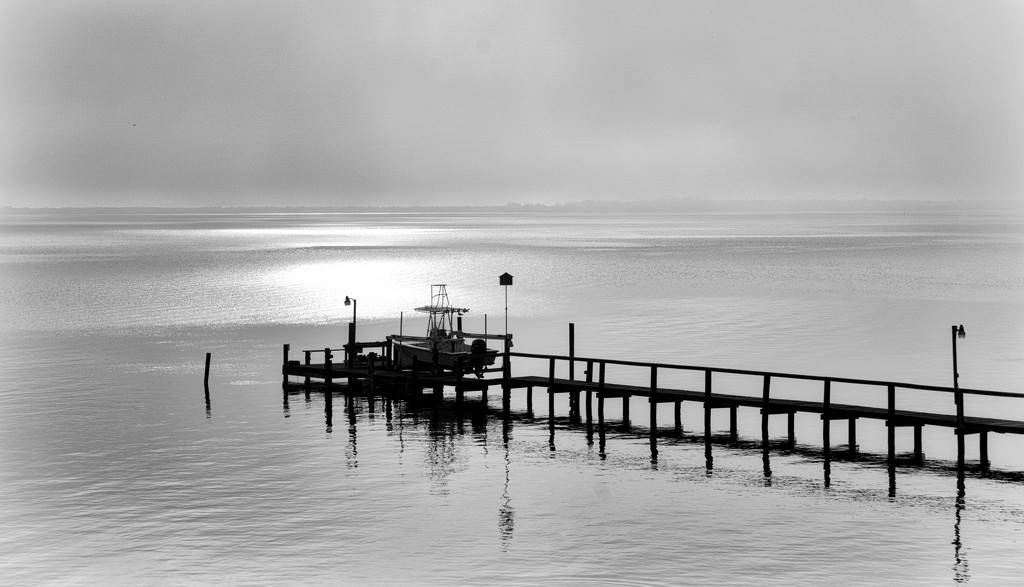 Misty Morning on the Indian River by eudora
