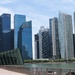Singapore Skyscrapers from Marina Bay by lumpiniman