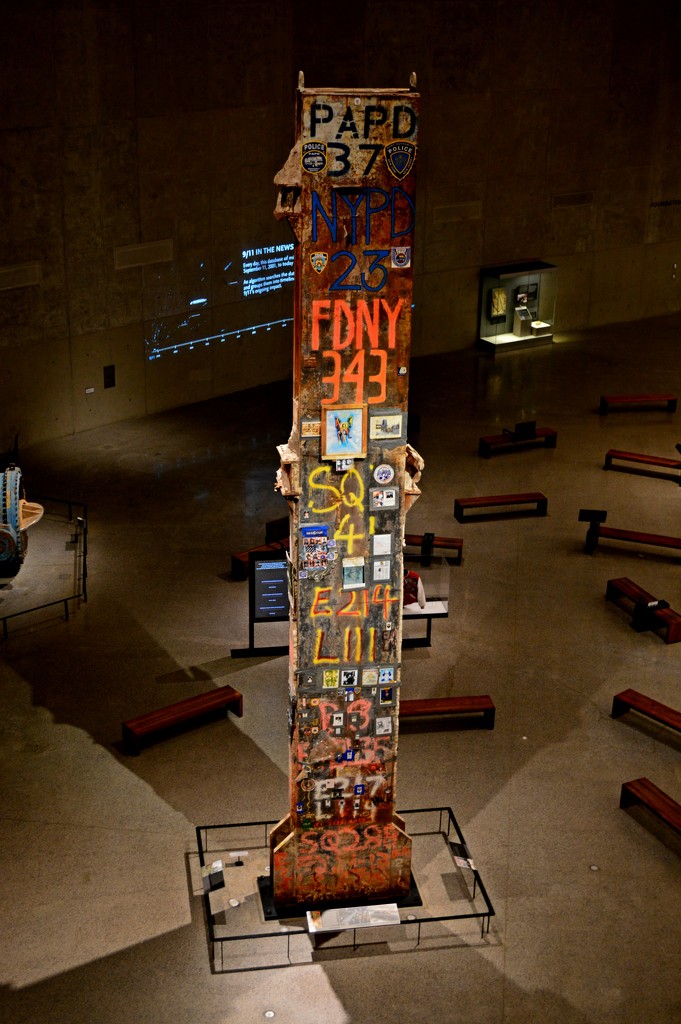 Column from the Twin Towers  by bigdad