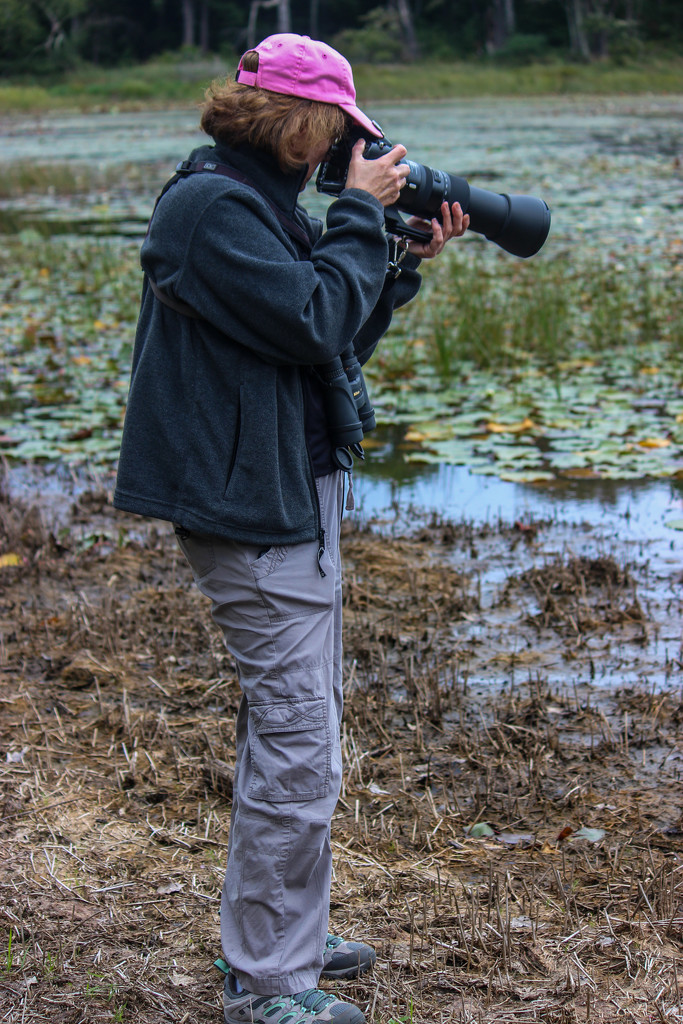 Photographing Frogs with Vickey by taffy