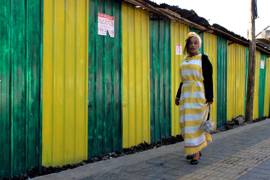 The Addis Abeba yellow woman by vincent24