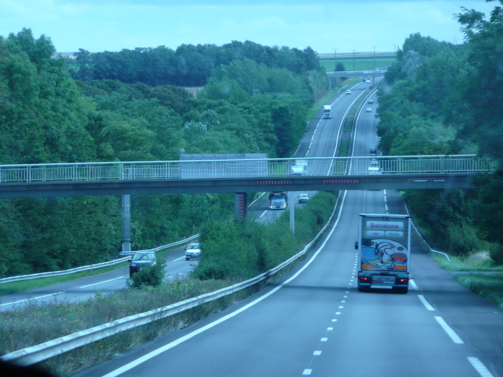 france,motorway to the south. by arthurclark