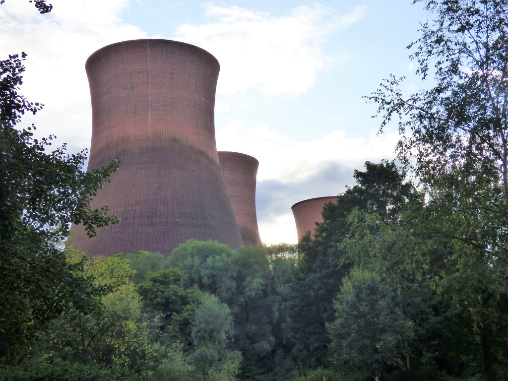 The cooling towers . by beryl