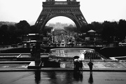 14th Sep 2017 - rainy day at the Eiffel Tower