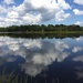 Clouds and reflection along the Ashley River near Charleston ,  by congaree