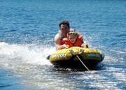 30th Jul 2017 - Tubing with Her Dad