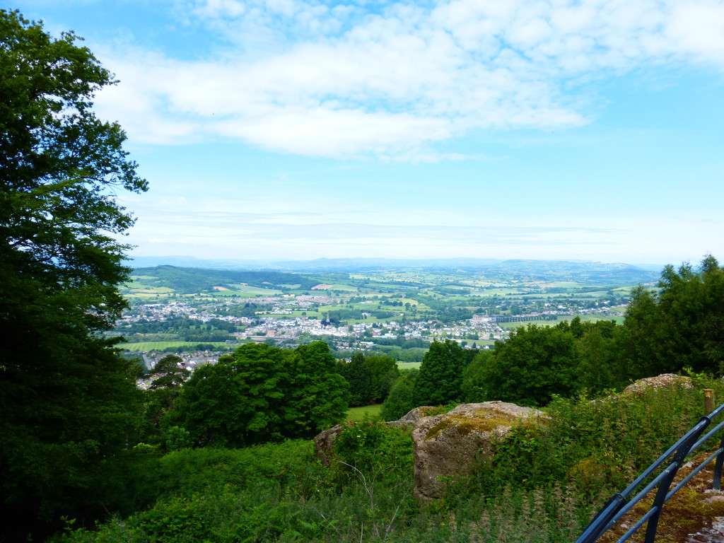 view of monmouth from the kymin by arthurclark