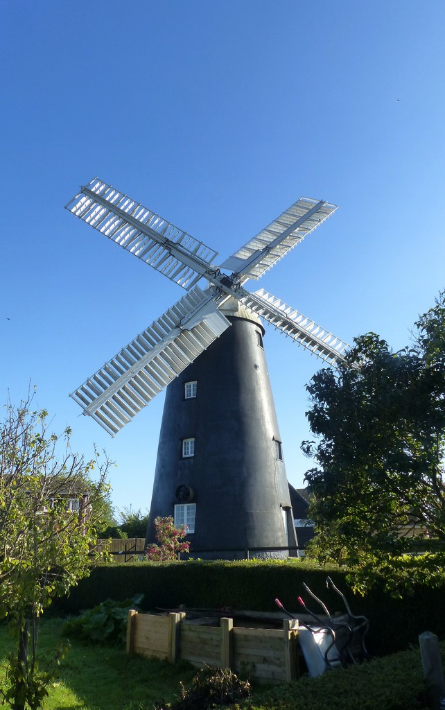 Windmill at September Equinox by g3xbm
