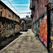 7th Jul 2012 - Colourful alley