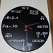 Math Clock by judyc57
