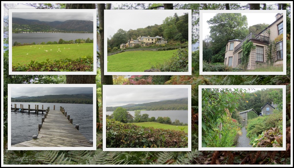 Lake Coniston and Brantwood Estate, home of John Ruskin. by grace55