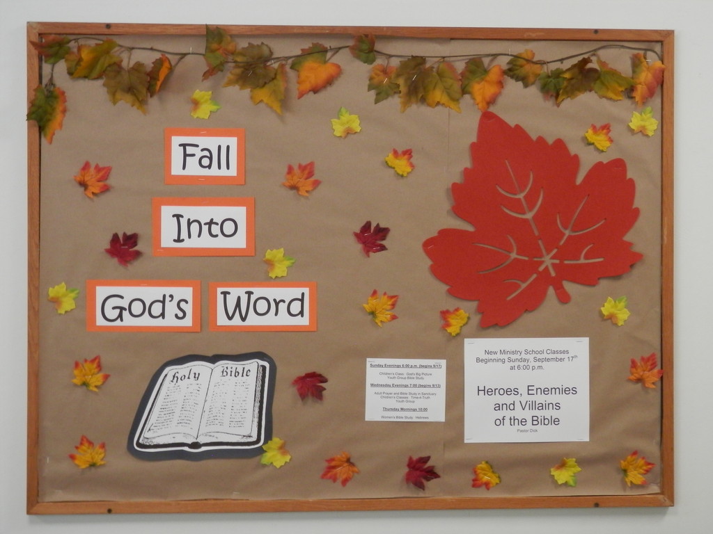 Bulletin Board for Church by julie