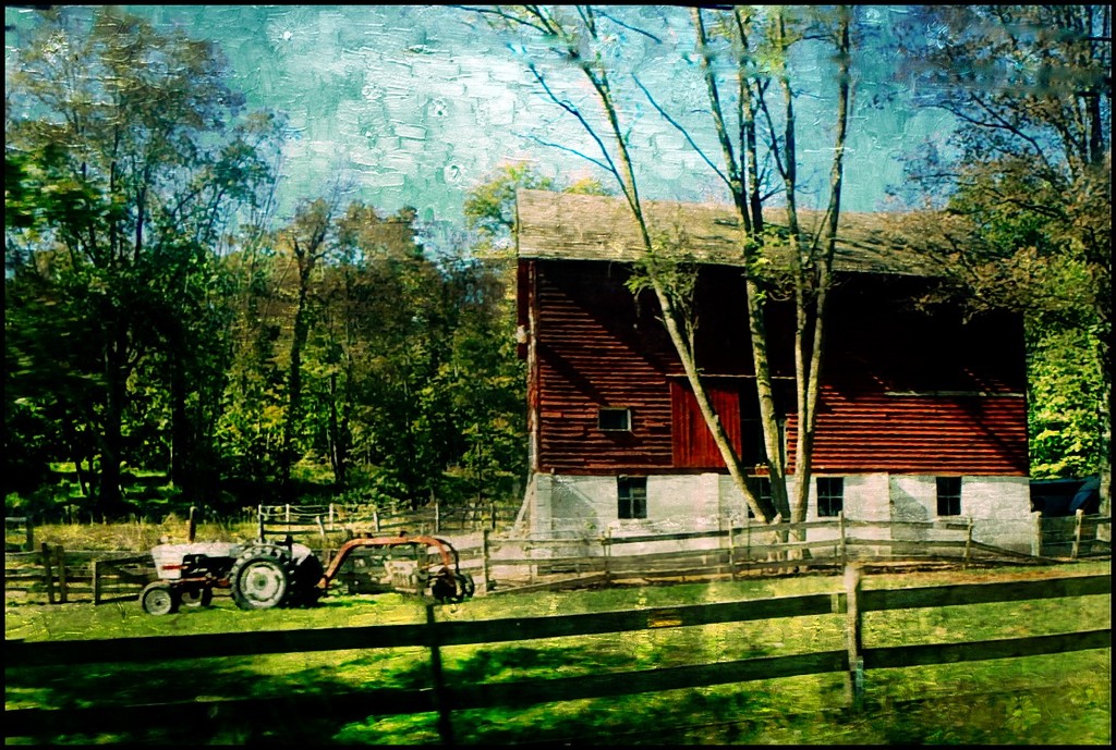 The Barn on Sellersville Road by olivetreeann
