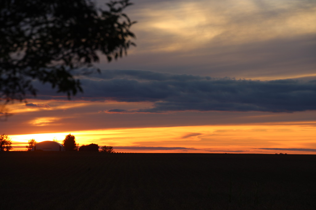 Sunset In The Country by bjchipman