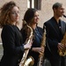 Three young students from the music conservatory by caterina
