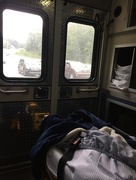 12th Sep 2017 - My first ambulance ride