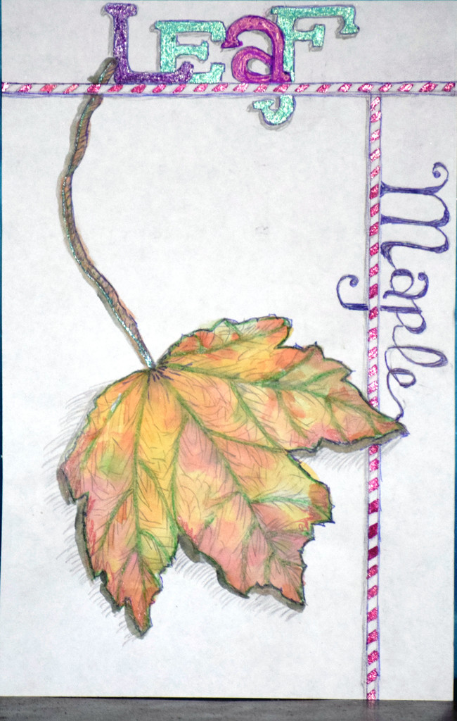 Leaf Sketch by dsp2