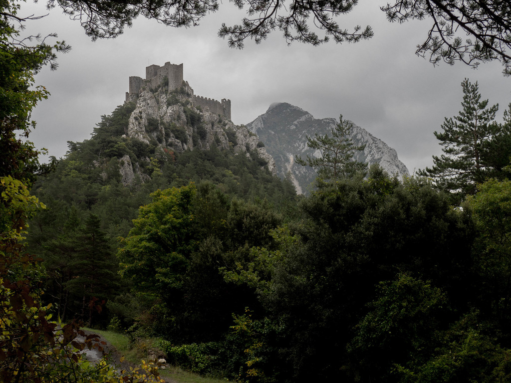 Le château de Puilaurens by laroque