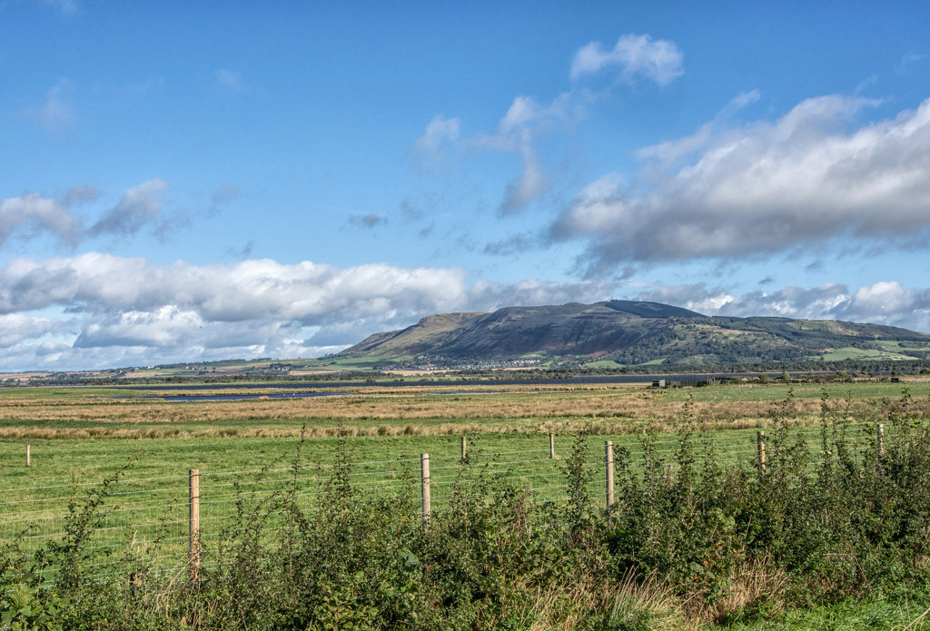 Looking across Loch Leven to the Lomond Hills by frequentframes