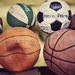 Old balls from a past childhood by caterina