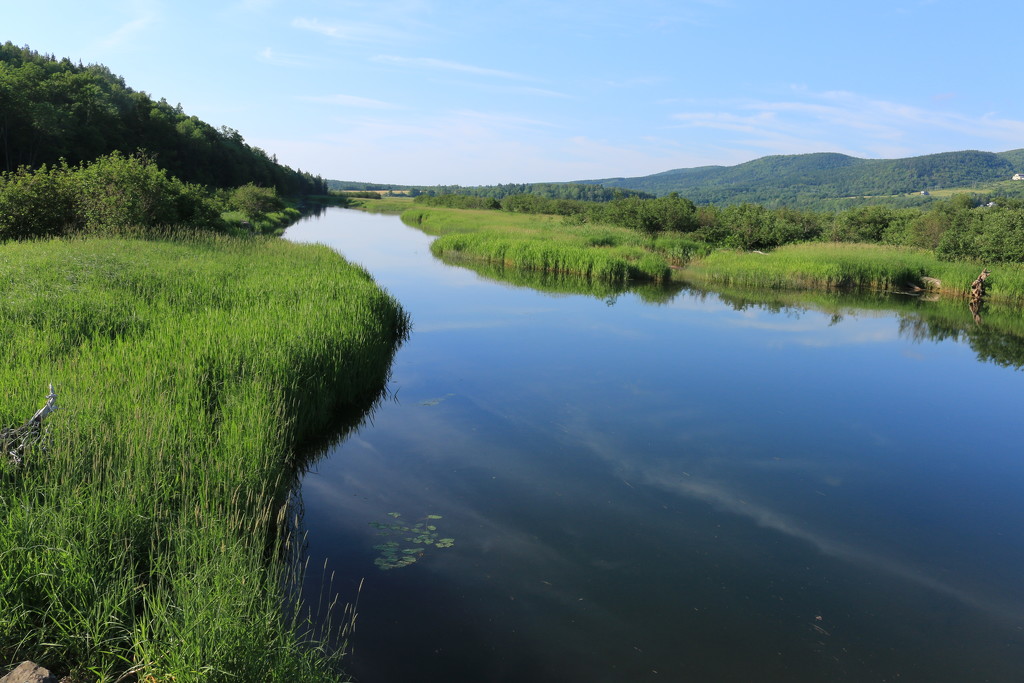 Margaree River Valley Cape Breton Island. by hellie