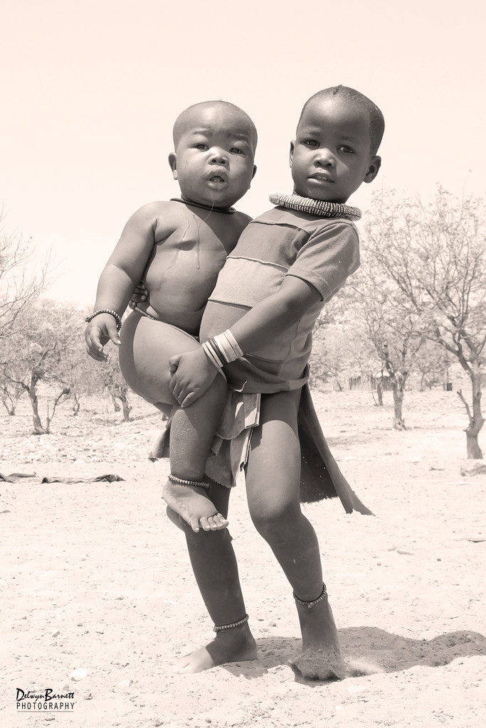 Himba Children by dkbarnett
