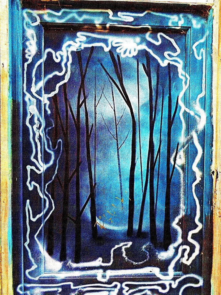 Doorway to the dark forest by ajisaac