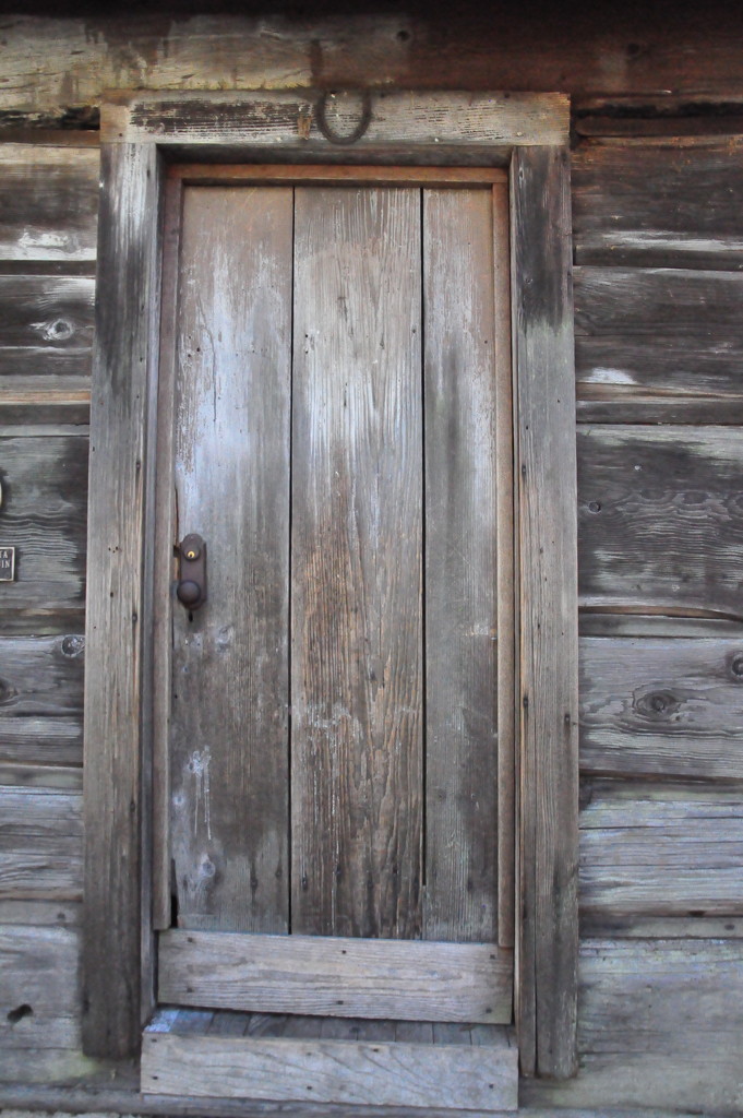Old Cabin Door by mamabec